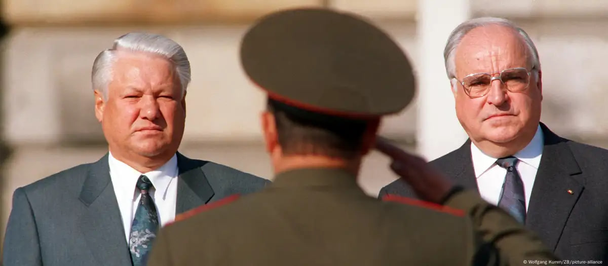1990-жылдары Германия Орусиянын НАТОго мүчө болушуна каршы чыккан.